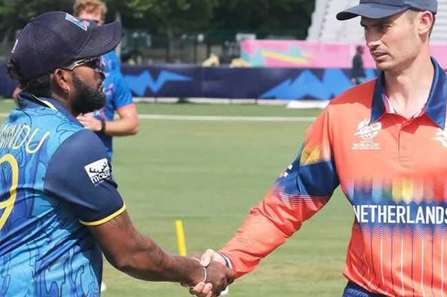පළමු පුහුණු තරගයේ ජය නෙදර්ලන්තයට