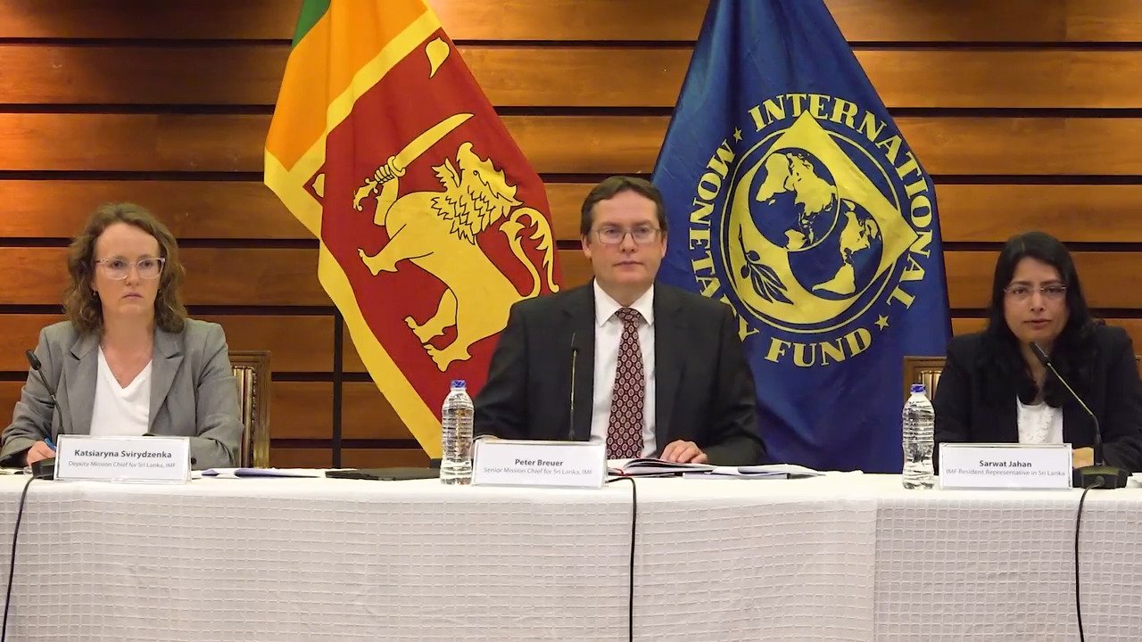 ශ්‍රී ලංකාවේ ණය වැඩසටහන ගැන IMF  පැහැදිලි කරයි.