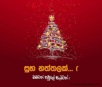 ඔබ සැමට ප්‍රීතිමත් නත්තලක් !.